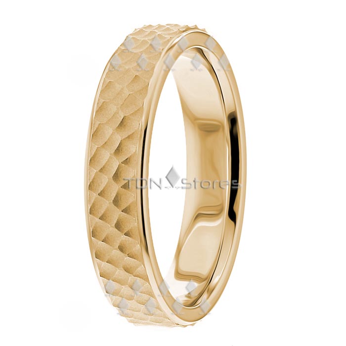 Yellow Gold womans Wedding Rings Band